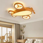 Wooden Aeroplane LED Flush Ceiling Light – Pluvion – Product Detail 5