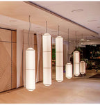 Japanese Wabi-Sabi Cylinder Pendant Light Zelvorinth – Lifestyle Hero