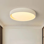 Ribbed Rim Bowl Flush Ceiling Light – Pelrix – Lifestyle View 2