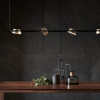 Rotatable 3-Head Linear Pendant Light Kaelston – Lifestyle View 2