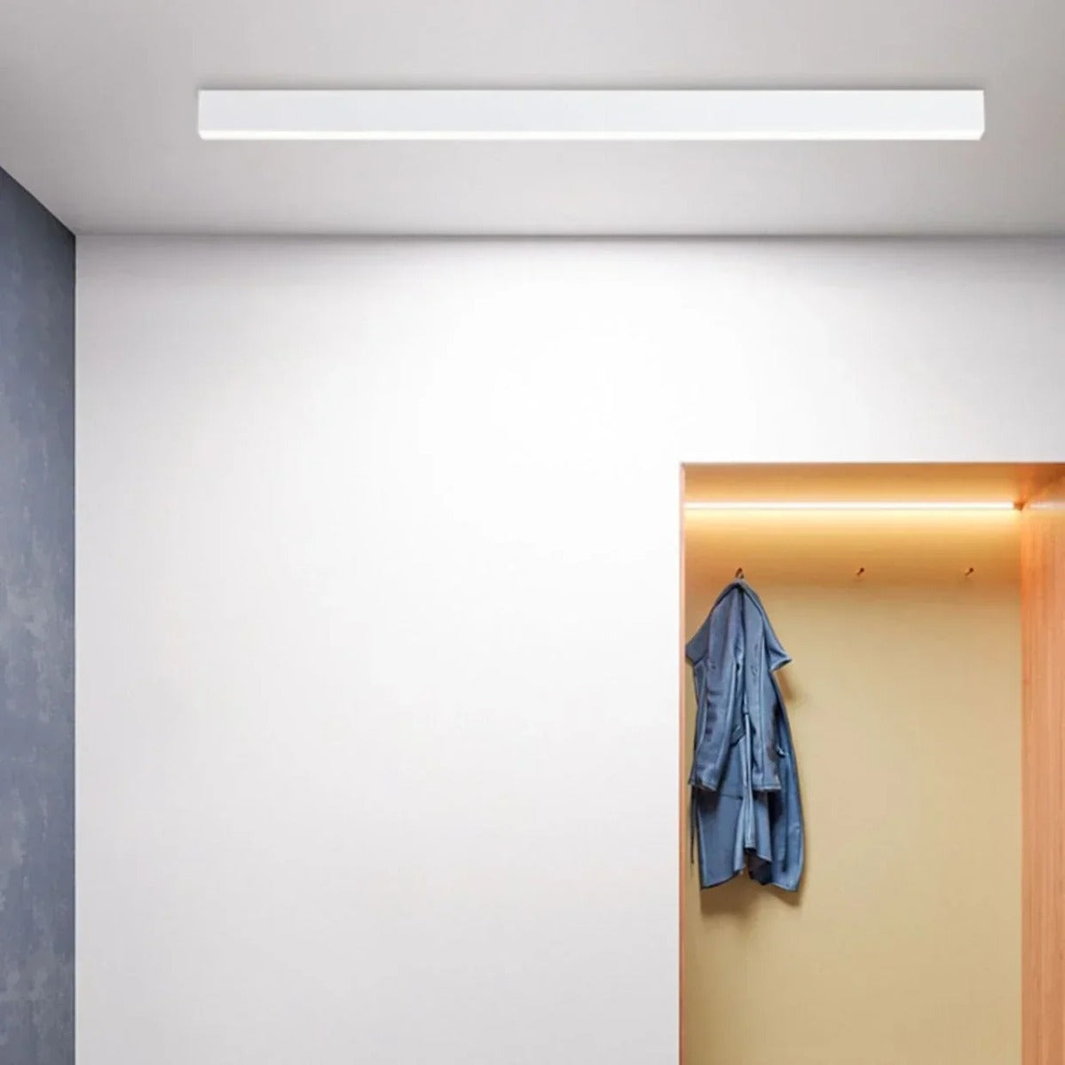 Sorendale Linear LED Ceiling Light – Outdoor Soffit Detail