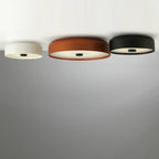 Minimal Drum Flush Mount Ceiling Light – Umbravex – Lifestyle View 2