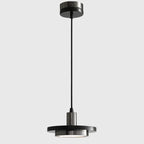 Raelith pendant light — Black Marble finish