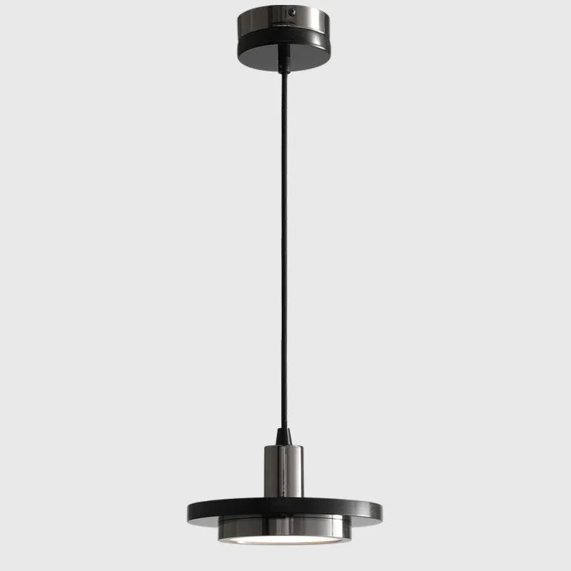 Raelith pendant light — Black Marble finish