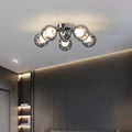 Chrome Sputnik Smoked Glass Ceiling Light – Havenix – Product Detail 6