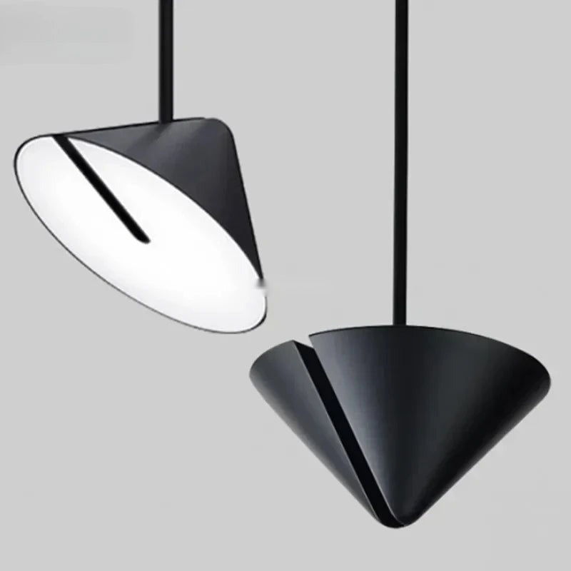 Uyaelinth adjustable-angle cone pendant — close-up angles