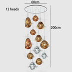 Nordic Ceremonial Glass Chandelier Welthorne – Product Detail 12