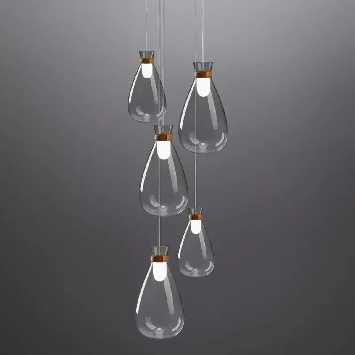 Graceful Minimalist Pendant Light Seralon – Product Detail 5