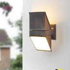 Architectural Angled LED Outdoor Wall Light – Zelorix – Hero Shot
