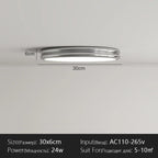 Glossy Double Ring LED Ceiling Light – Sylvan – Product Detail 13