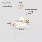 Biplane Ring LED Pendant Ceiling Light – Menvex – Product Detail 10