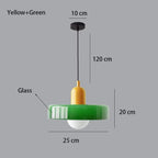 Solren Pendant Light — Yellow & Green