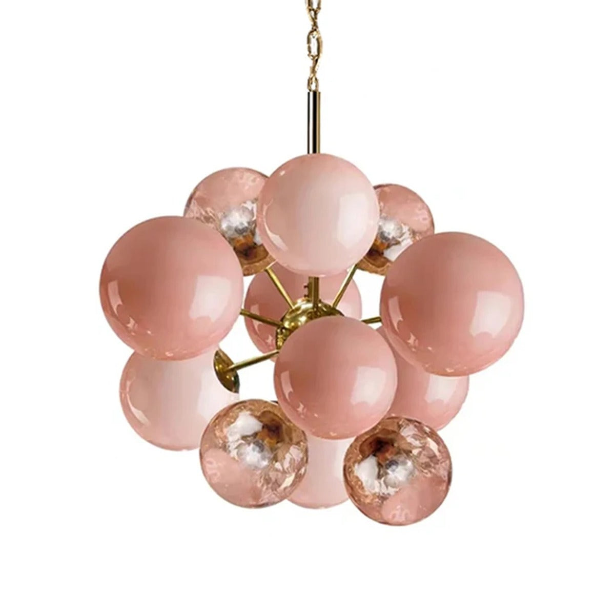 Glass Globe Sputnik Chandelier – Crystara – Lifestyle View 5