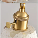 Vuaelorn Terrazzo Pendant Light – Brass Socket Detail