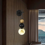 Marble Globe Stacked Ball Wall & Ceiling Light – Nolvex – Lifestyle View 2