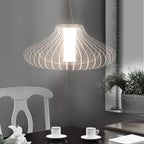 Vesperis Sculptural Wire-Frame Pendant Light – Lifestyle View