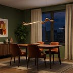 Natural Wood Drum Pendant Light Havendrix – Hero Shot