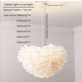 Ethereal Feather Glass Pendant Light Plumaris – Product Detail 7