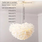 Ethereal Feather Glass Pendant Light Plumaris – Product Detail 7