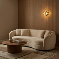 Organic Glass Wall Sconce Borlo – Amber Lifestyle