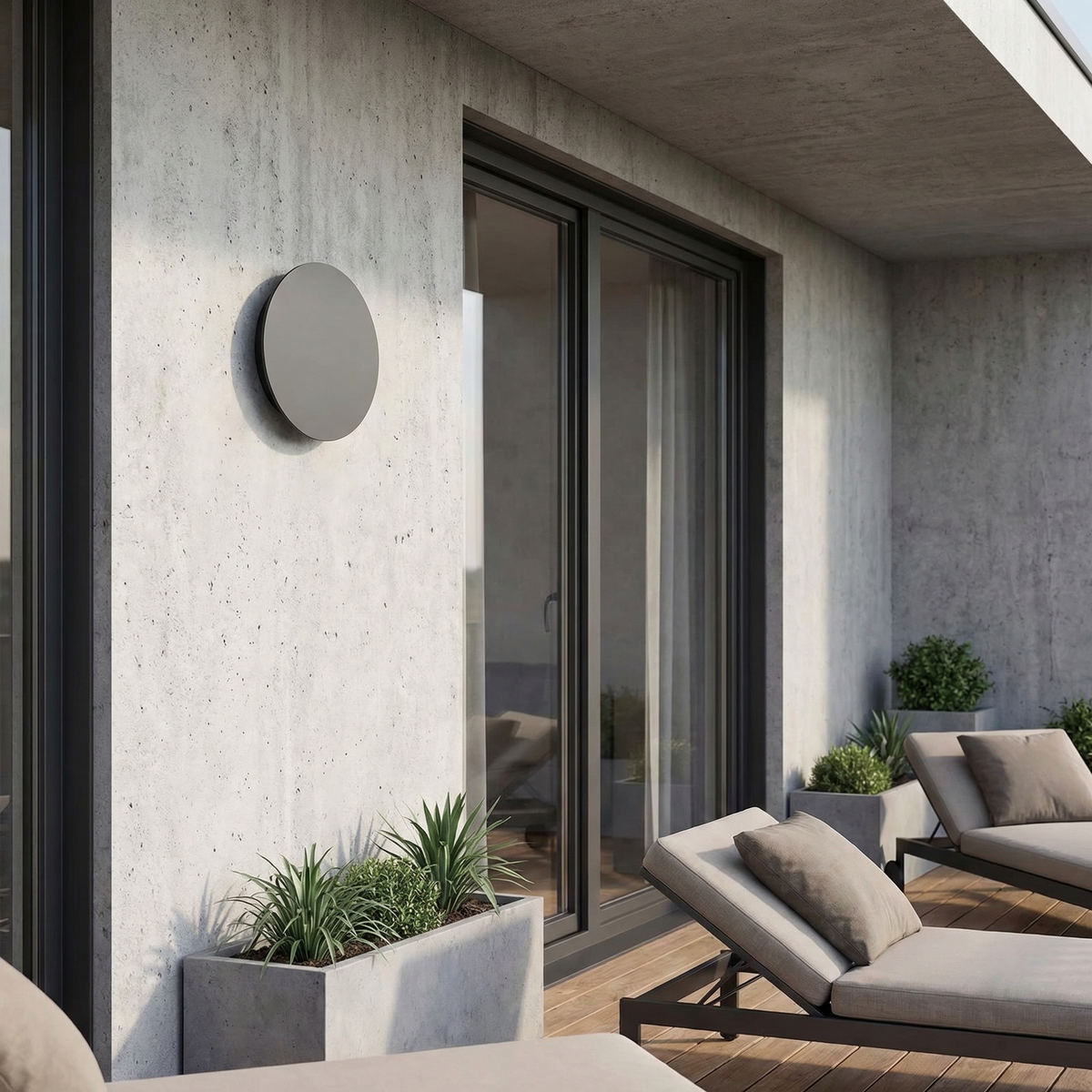 Sleek Aluminum Linear Outdoor Light Edrixon – Lifestyle View 4