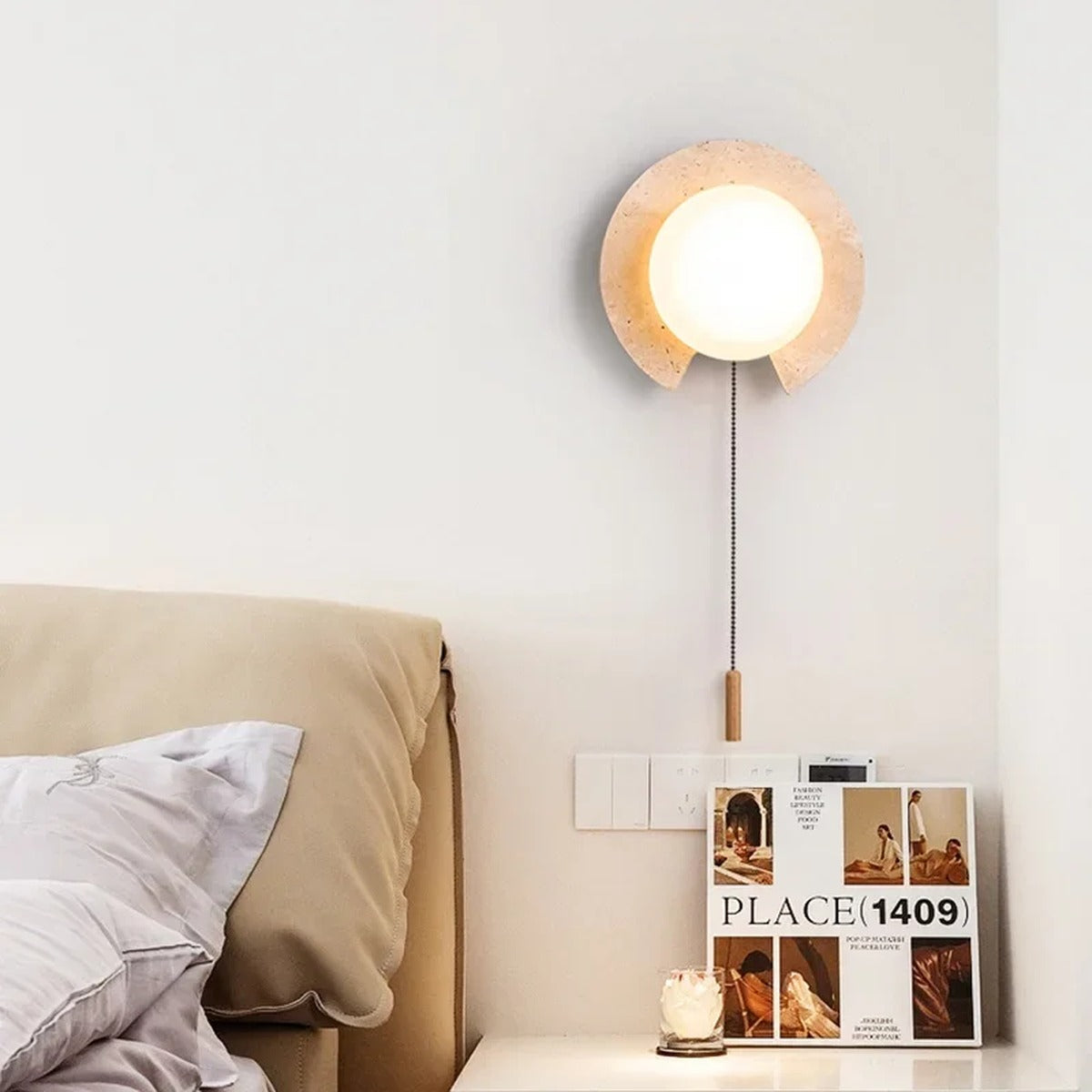 Wabi-Sabi Weathered Wall Sconce Cenix – Hero Shot