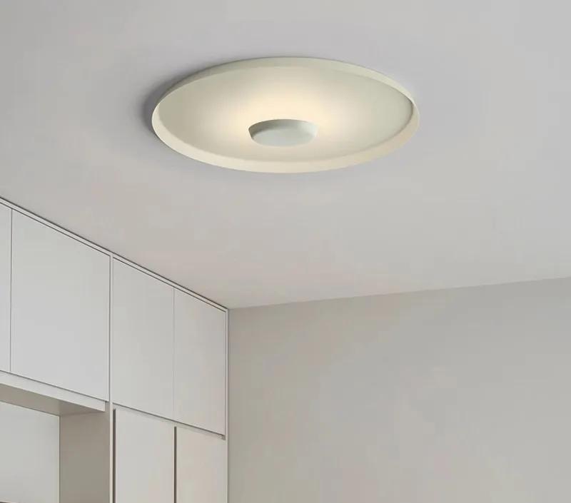 Xelion white ceiling light close-up