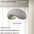 Tempero — Stone Paint Grey finish, D40/60/80cm size options, E27 LED base