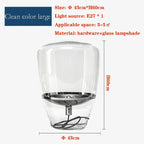 Smoked Glass Tapered Table Lamp Orvelux – Product Detail 13