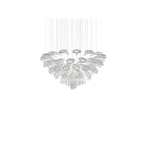 Hand-Cut Crystal Chandelier Calvorn – Full Silhouette