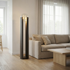 Postmodern Metal Arc Floor Lamp Deronis – Lifestyle View 2
