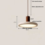 Natural Travertine Disc Pendant Light – Iaeston – Product Detail 11