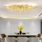 Gold Crystal Branch Chandelier – Equinara – Hero Shot