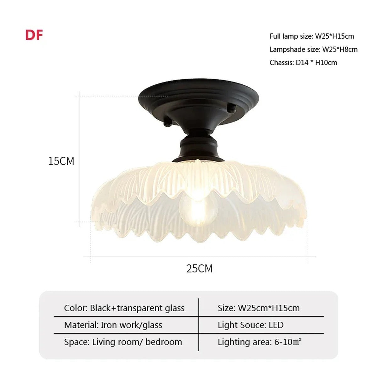 Ceiling Light Soloria — DF