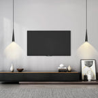 Minimalist Black Metal Pendant Light Restrix – Hero Shot