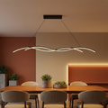 Linear Metal Suspension Pendant Light Dolero – Hero Shot