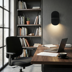 Organic Aluminum Curved Wall Sconce Arlexon – Hero Shot