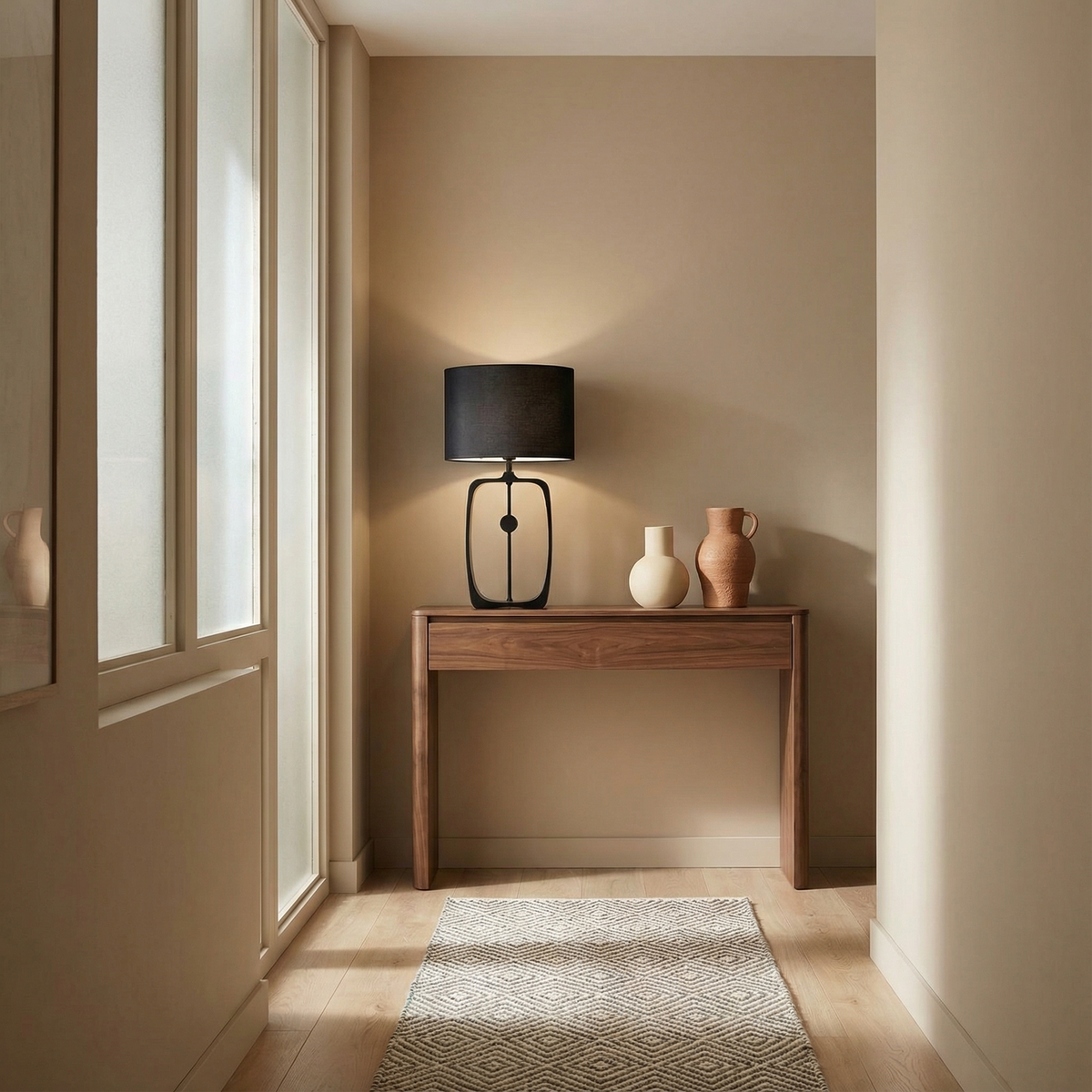 Precision Metal Arc Table Lamp Lunivex – Product Detail 11