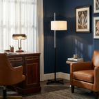 Adjustable Metal Floor Lamp Laldon - Studio Shot with Cord Detail