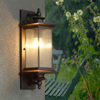 Vintage Metal Rectangular Wall Sconce Garovex – Product Detail 11