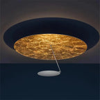 Planet Disc LED Flush Ceiling Light – Silven – Lifestyle View 2