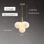 Brass Cluster Glass Sphere Pendant Orvelo – Product Detail 10