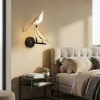 Polished Bird Sculptural Wall Sconce Asrioth – Lifestyle View 4