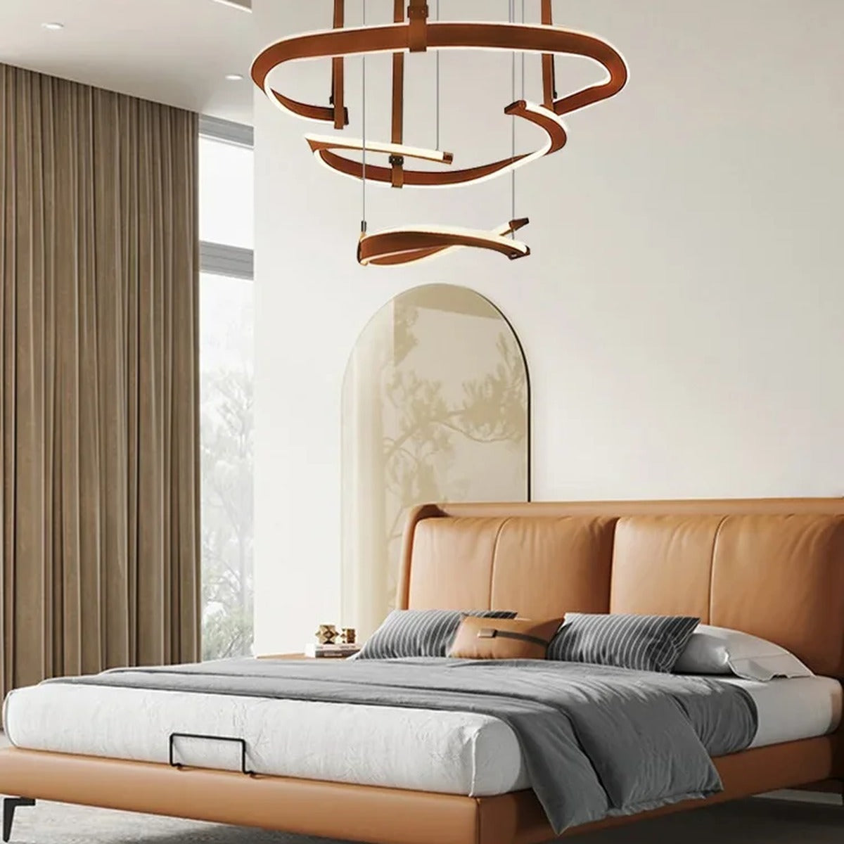 Warm Contemporary Chandelier Convoria – Product Detail 5
