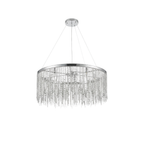 Metal Chain Tassel Chandelier Celsira – Studio Shot