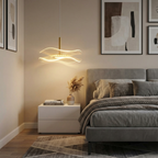 Warm Acrylic Drum Pendant Light Bielora – Product Detail 14