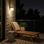 Solar Powered Garden Wall Sconce Heliora