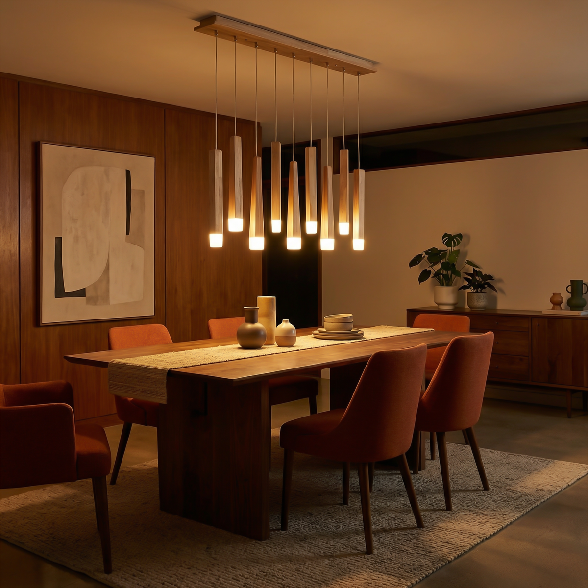 Scandinavian Wood Multi-Arm Pendant Filox – Product Detail 7