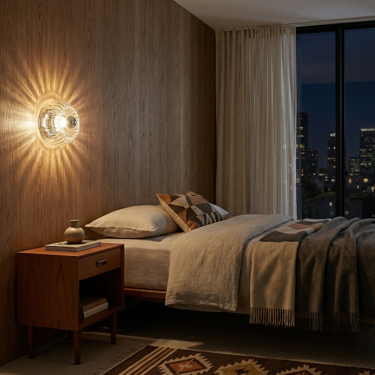 Minimalist White Linear Wall Sconce Calnox – Product Detail 9