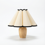 Solid Wood Shade Table Lamp Hovex – Lifestyle View 4